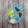 Weather Wheel Cloudy Weather Wheel Cloudy