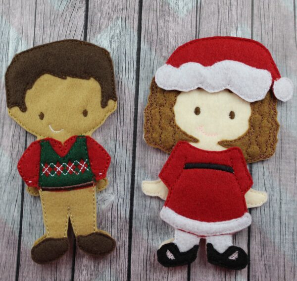 Winter Holiday Outfits on Dolls